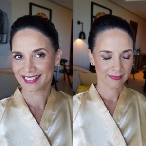 Mother of the bride hair and makeup by Doranna Wedding Hairstylist & Bridal Makeup Artist in Playa del Carmen