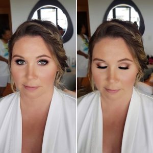 Bridesmaids makeup by Doranna Wedding Hairstylist & Bridal Makeup Artist at Thomson Playa del Carmen