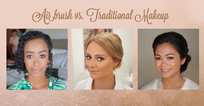 Airbrush vs. Traditional Makeup by Doranna Hairstylist & Makeup Artist in Mexico